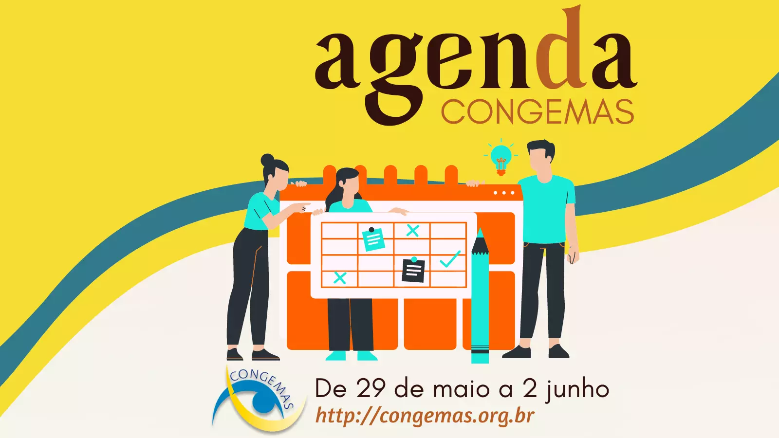 Agenda da semana! (De 29 de maio a 2 de junho)